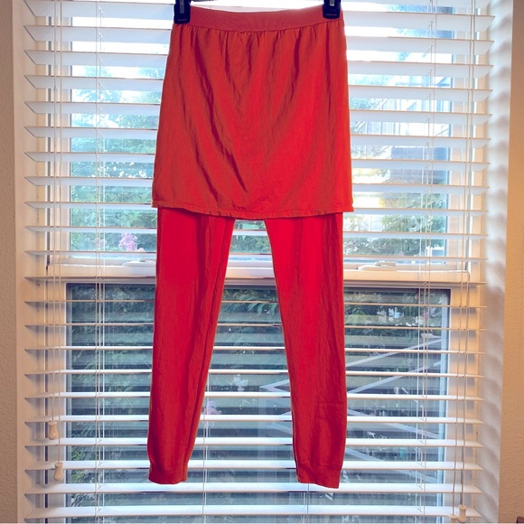 Legging Skirt Ribbed Waist  Ankle Opaque Skegging Tights OS - Picture 4 of 15